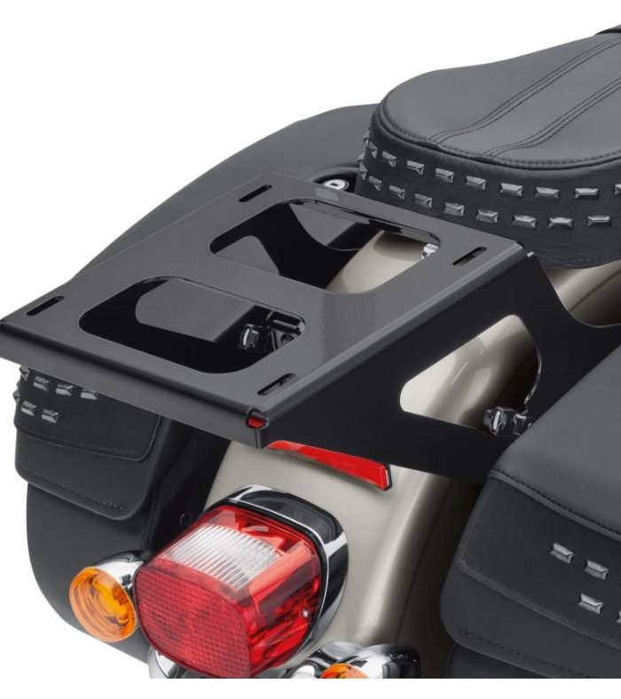 Harley-Davidson Exclusive HoldFast Two-Up Tour-Pak Mounting Rack - Gloss Black 50300188