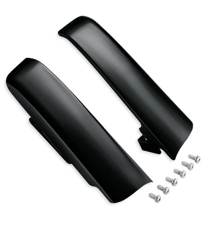 Harley-Davidson Solid Saddlebag Filler Strips - Black 90200872DH