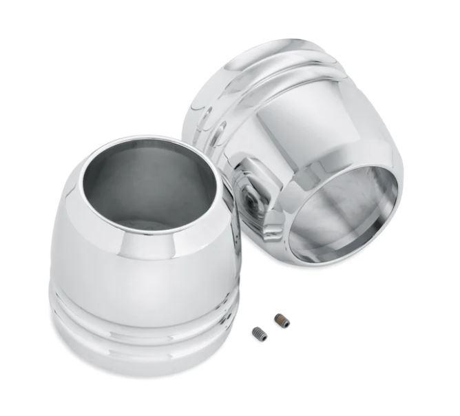 Harley-Davidson Billet Fork Slider Dust Covers 46889-06 For Sale