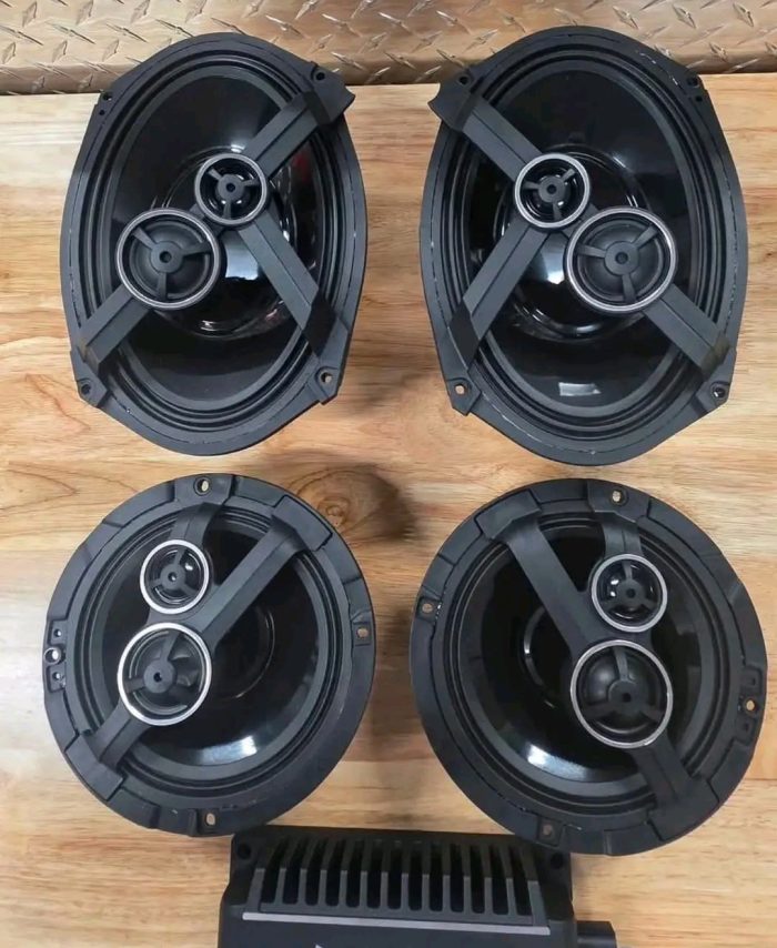 Rockford Fosgate 6x9 Pair, 6.5" Pair And 500watt Amp Off A 2023.5 Cvo Street Glide