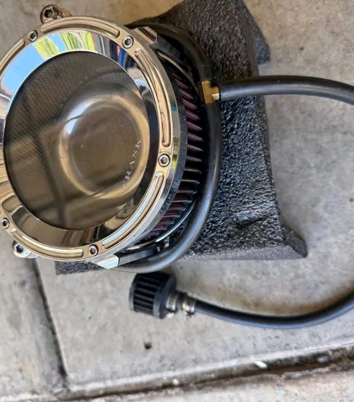 Trask Performance Air Cleaner Harley + breather.