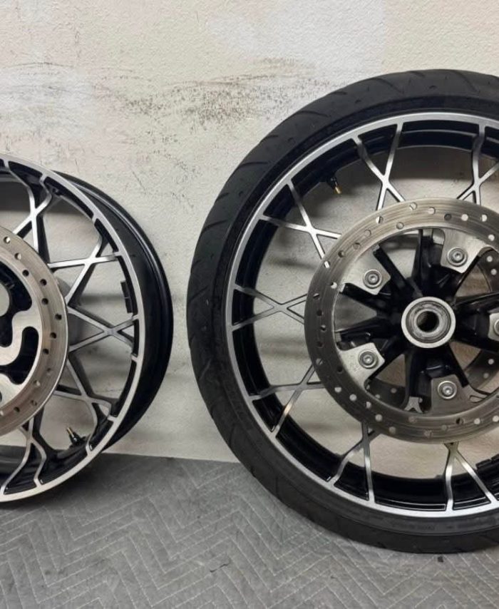 Harley-Davidson Rear is 18" And Front 19". Fits 2009-23 Touring Models