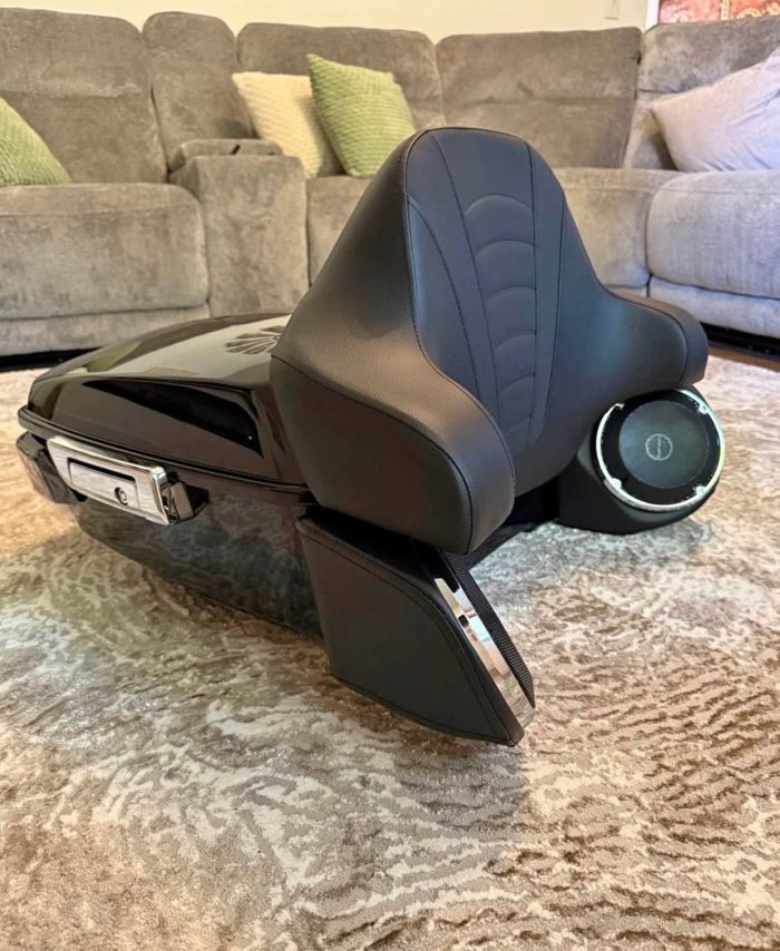 Vivid Black Built In Speakers Built In Taillights Including All Mounting Brackets