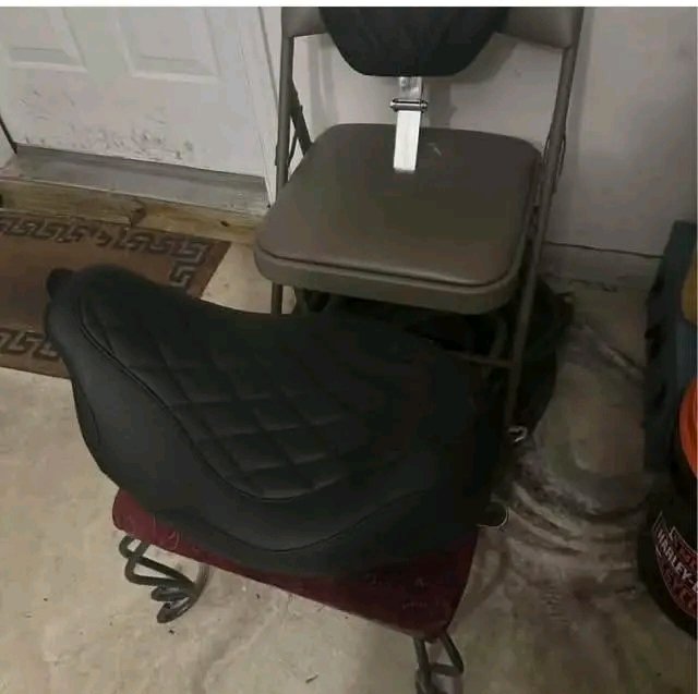 Mustang Solo Seat with Fits Harley-Davidson Road King '08-'21, Street Glide '08-'21, Electra Glide